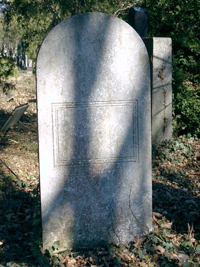 Grabstein Isak Jenny Frank